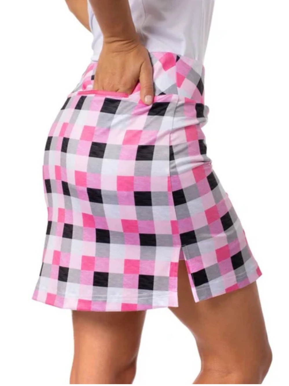 Golftini Neopolitan small skirt skirt pink women’s golf pickleball athletic